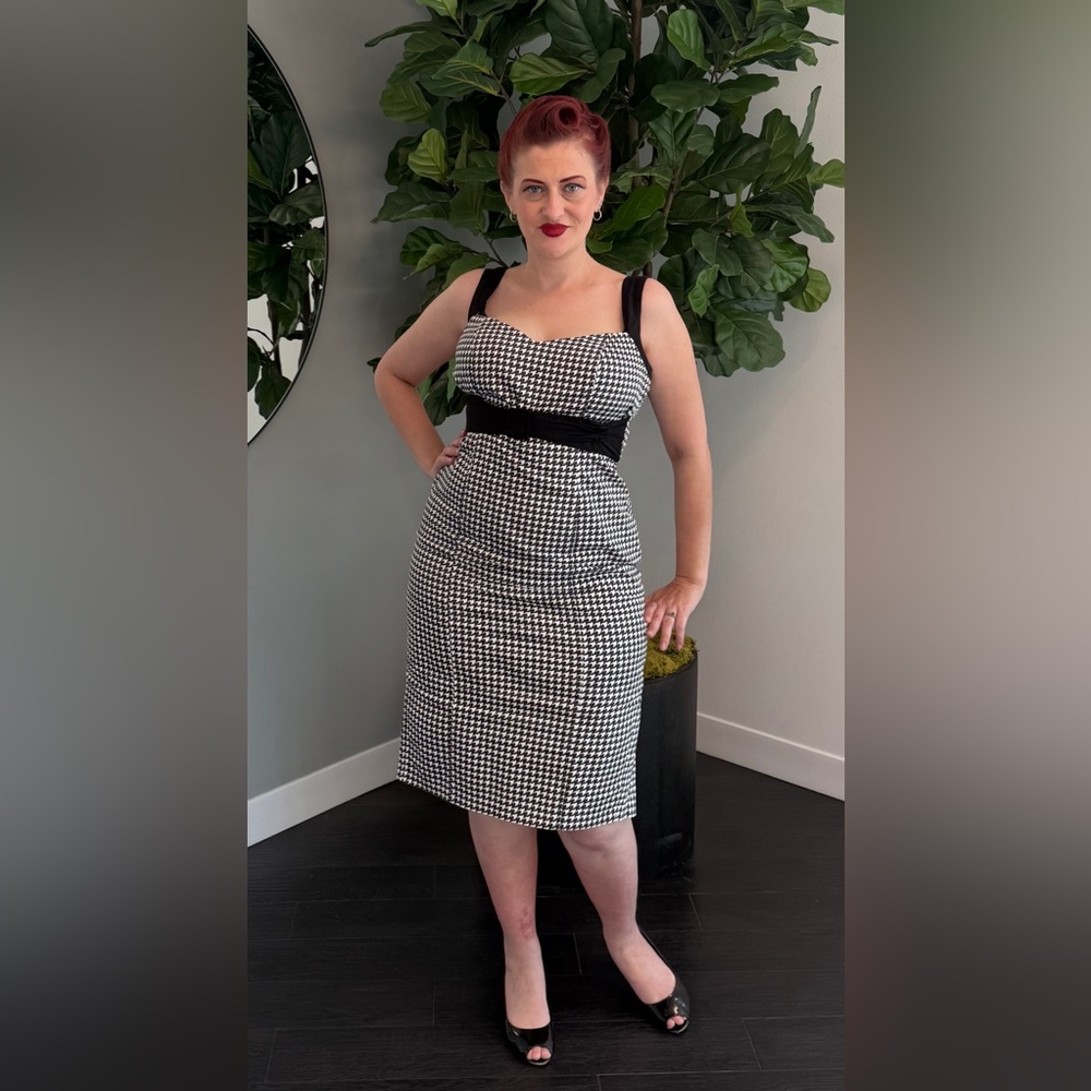 PUG Jessica Dress - XL - Houndstooth - Picture 2 of 3